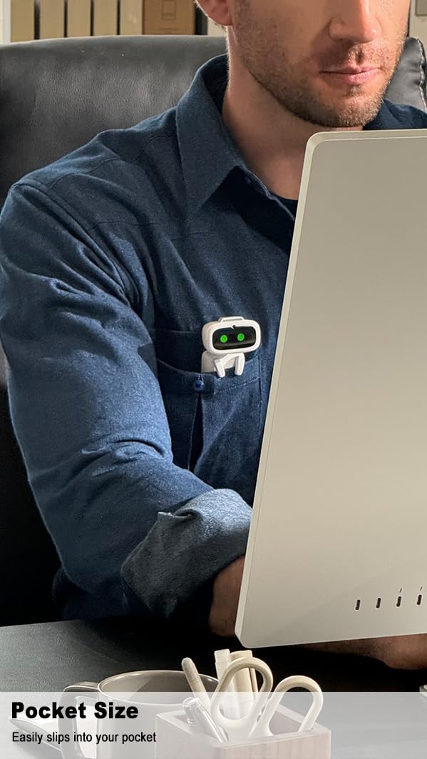 Aibi Pocket Pet - Robô Portátil | Companheiro AI com ChatGPT